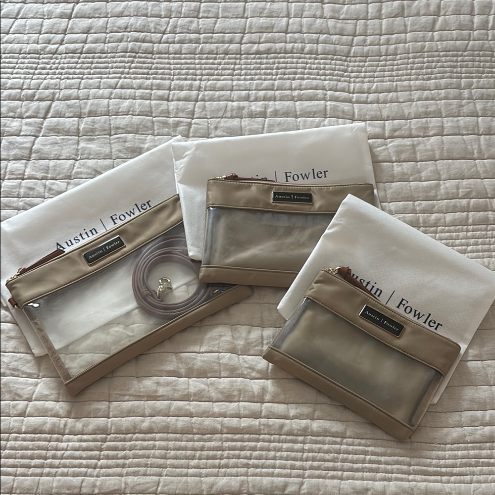 Austin Fowler Crossbody Bag Pouch Everyday Packing Set
